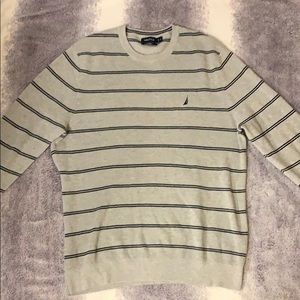 Nautica Crewneck Striped Sweater